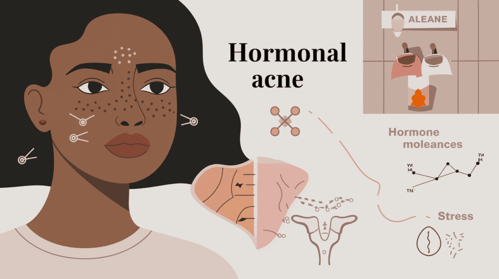 ¿Cómo eliminar por completo el acné hormonal?